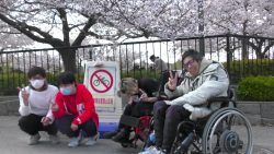 春の長居公園で撮った写真