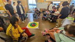 ボッチャ大会の様子