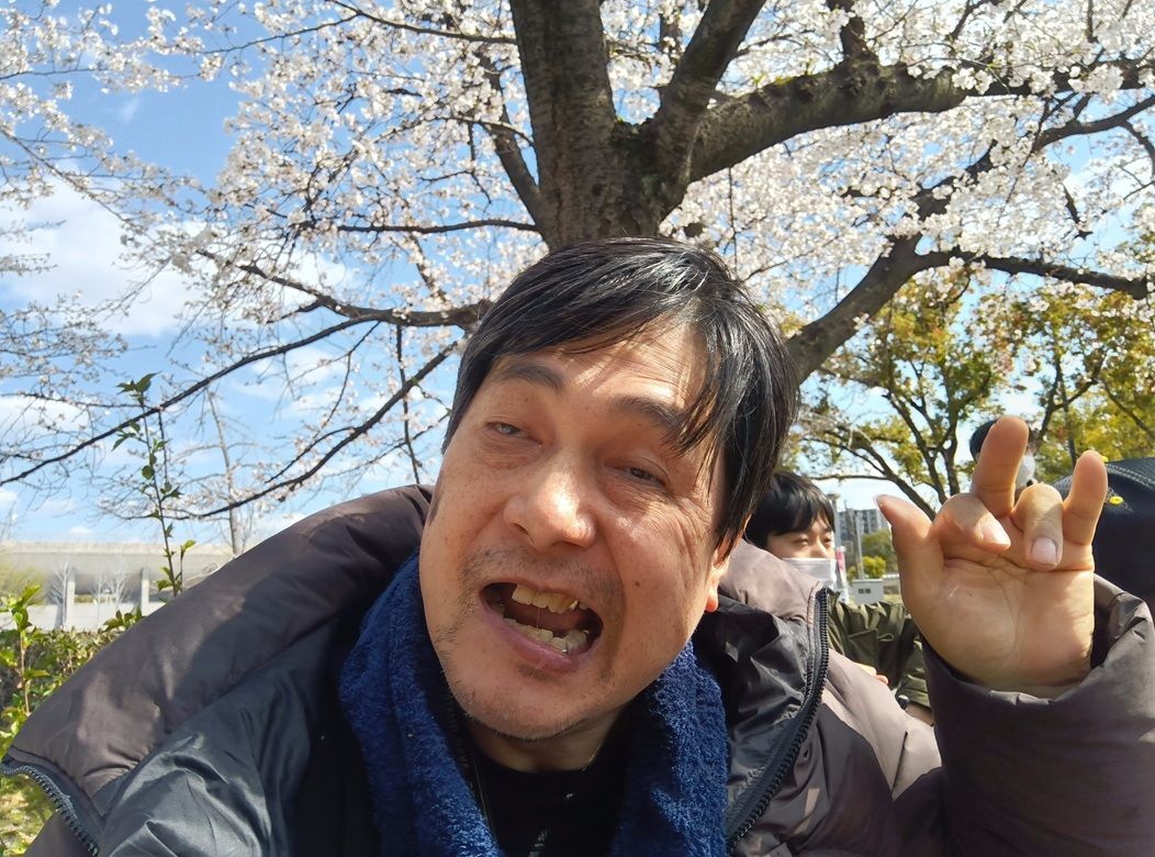 春の長居公園で撮った写真