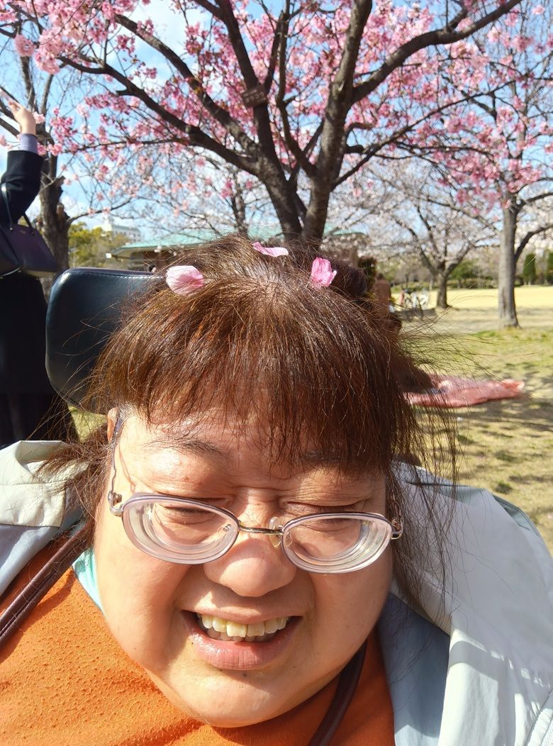 春の長居公園で撮った写真