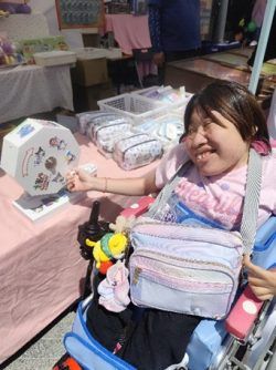 中之島まつりを楽しむ当事者メンバー