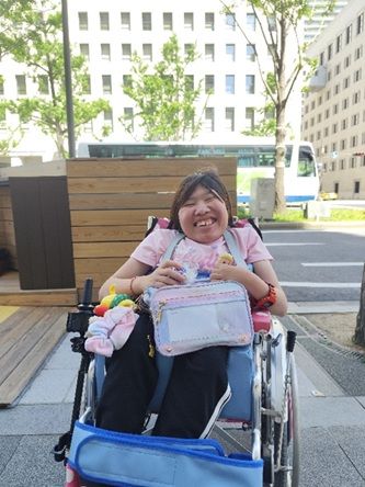 中之島まつりを楽しむ当事者メンバー
