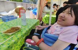 中之島まつりを楽しむ当事者メンバー